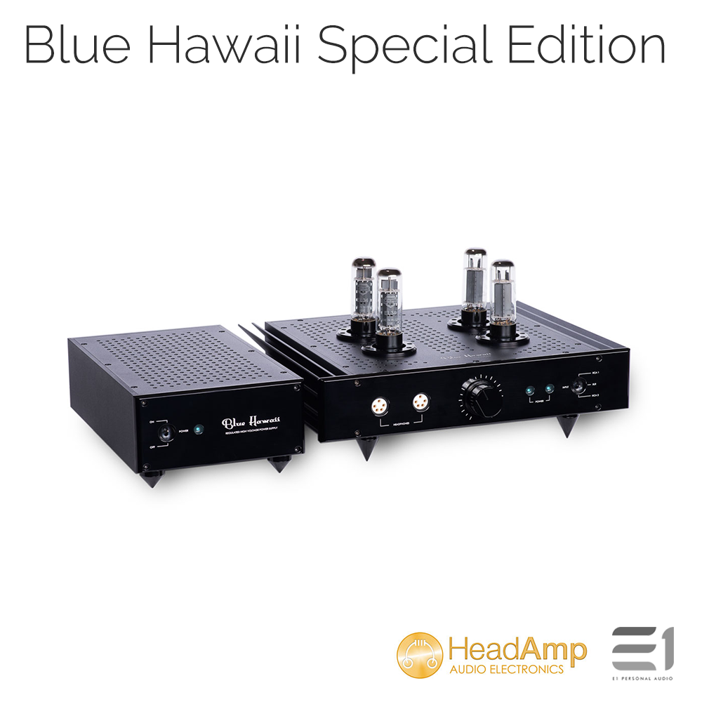 HeadAmp, HeadAmp Blue Hawaii Special Edition Electrostatic Headphone Amplifier - Buy at E1 Personal Audio Singapore