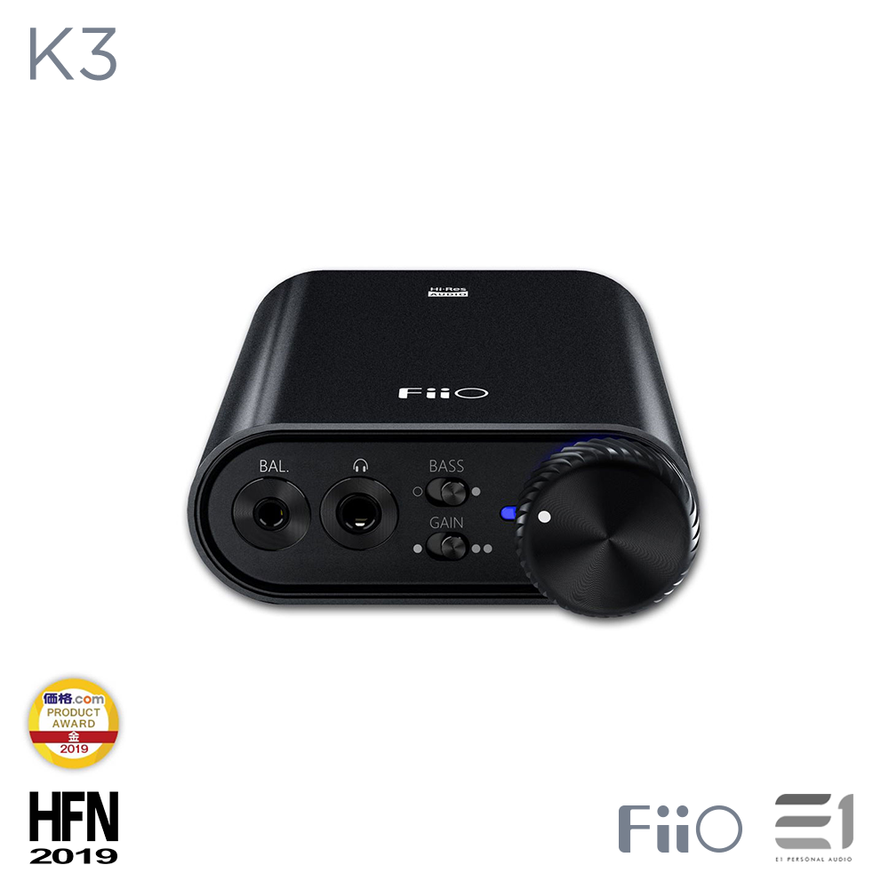 FiiO, FiiO K3 Headphone DAC & Amplifier - Buy at E1 Personal Audio Singapore