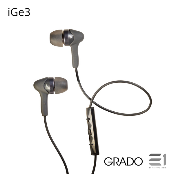 Grado, Grado In Ear Series IGe3 In-Earphones - Buy at E1 Personal Audio Singapore