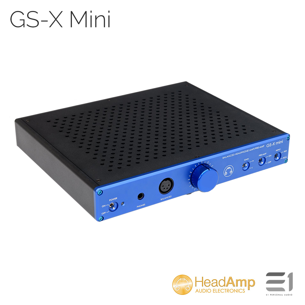 HeadAmp, HeadAmp GS-X mini Balanced Headphone Amplifier/Pre-Amp - Buy at E1 Personal Audio Singapore