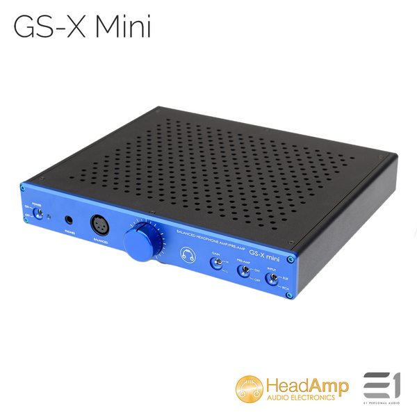 HeadAmp, HeadAmp GS-X mini Balanced Headphone Amplifier/Pre-Amp - Buy at E1 Personal Audio Singapore