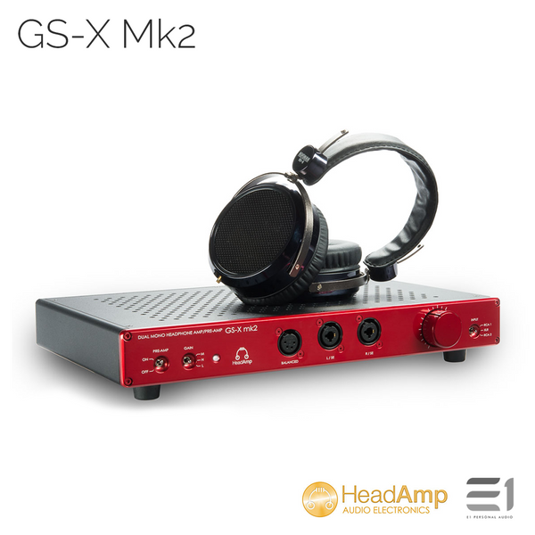 HeadAmp, HeadAmp GS-X Mk2 Balanced Headphone Amplifier - Buy at E1 Personal Audio Singapore