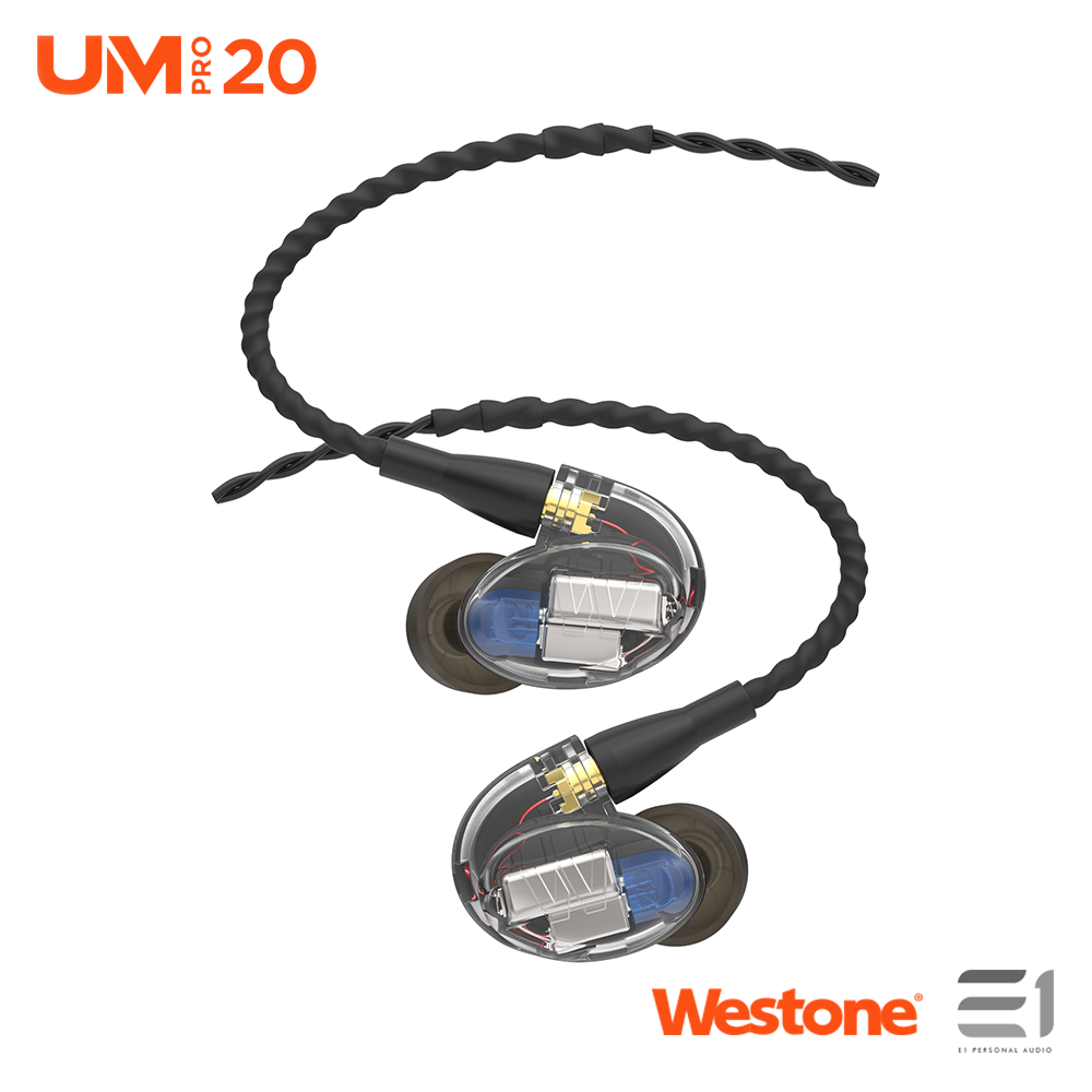 Westone, WESTONE UM PRO 20 In-ear Monitors - Buy at E1 Personal Audio Singapore