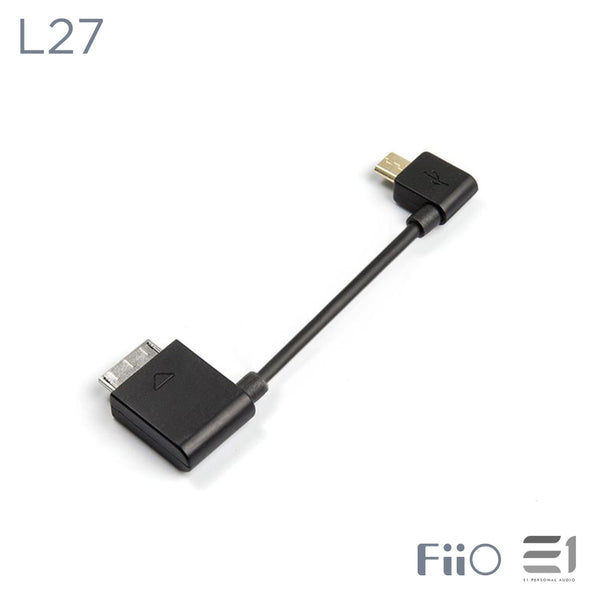 FiiO, FiiO L27 WMport to Micro USB Digital Audio Cable - Buy at E1 Personal Audio Singapore