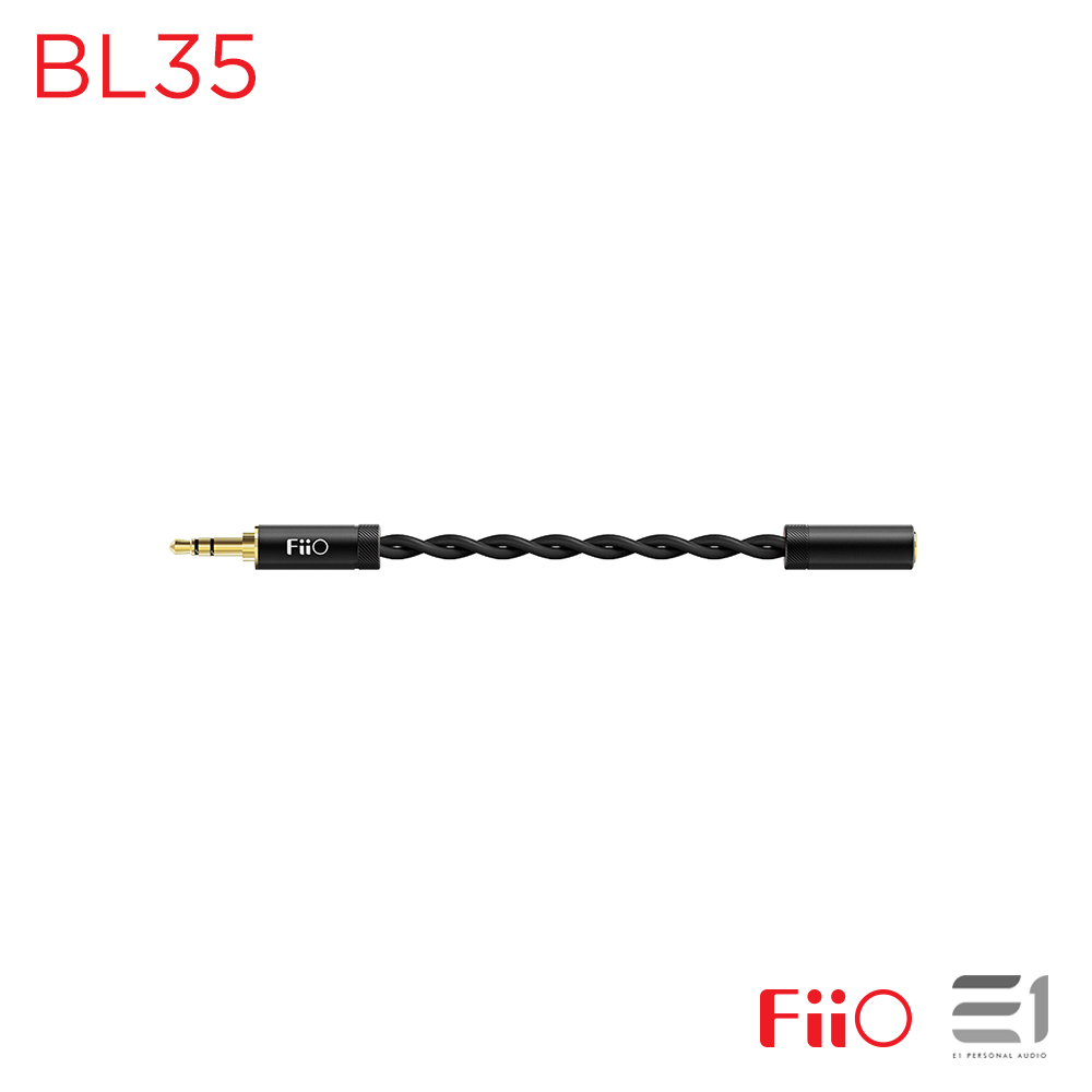 FiiO, FiiO BL35 3.5mm Balanced Male to 2.5mm Balanced Female Adapter Cable - Buy at E1 Personal Audio Singapore