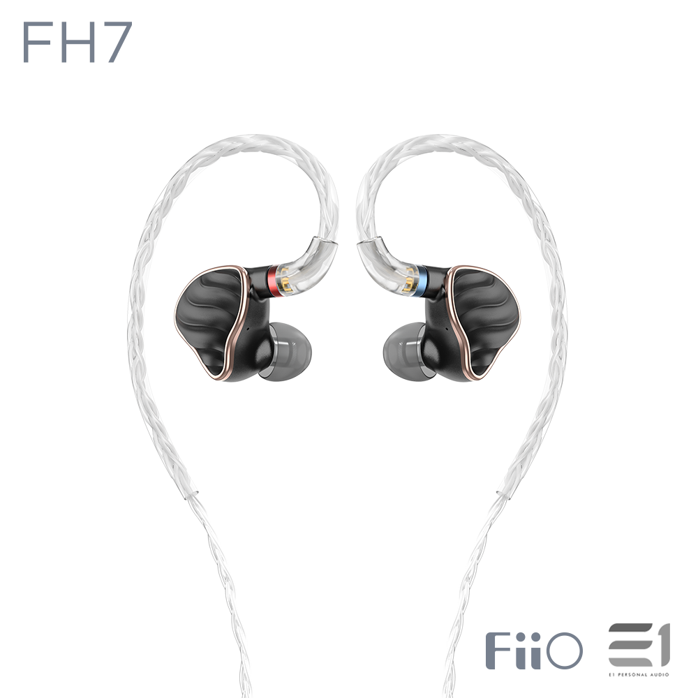 FiiO, FiiO FH7 4 BA 1 Dynamic Driver Flagship In Ear - Buy at E1 Personal Audio Singapore