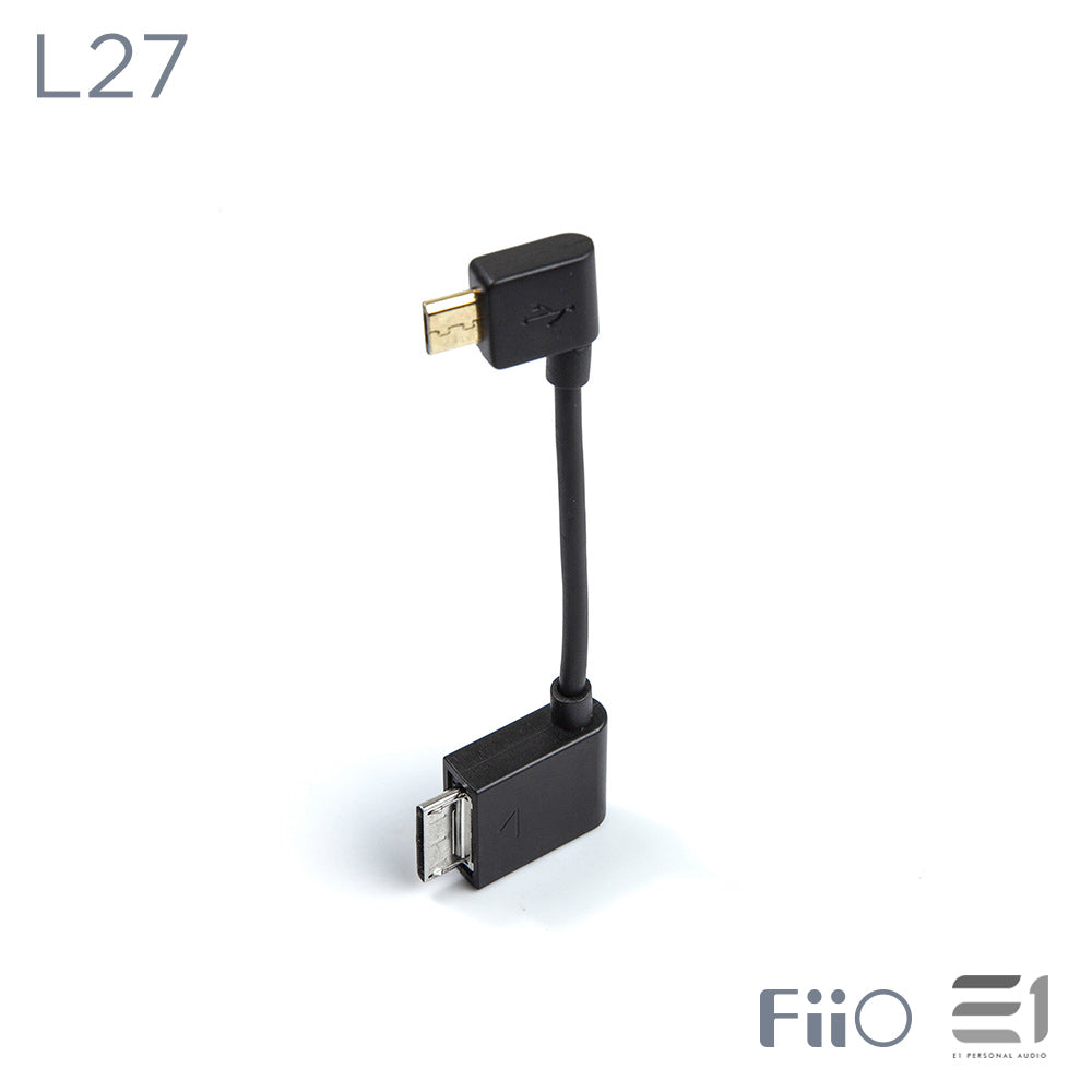 FiiO, FiiO L27 WMport to Micro USB Digital Audio Cable - Buy at E1 Personal Audio Singapore