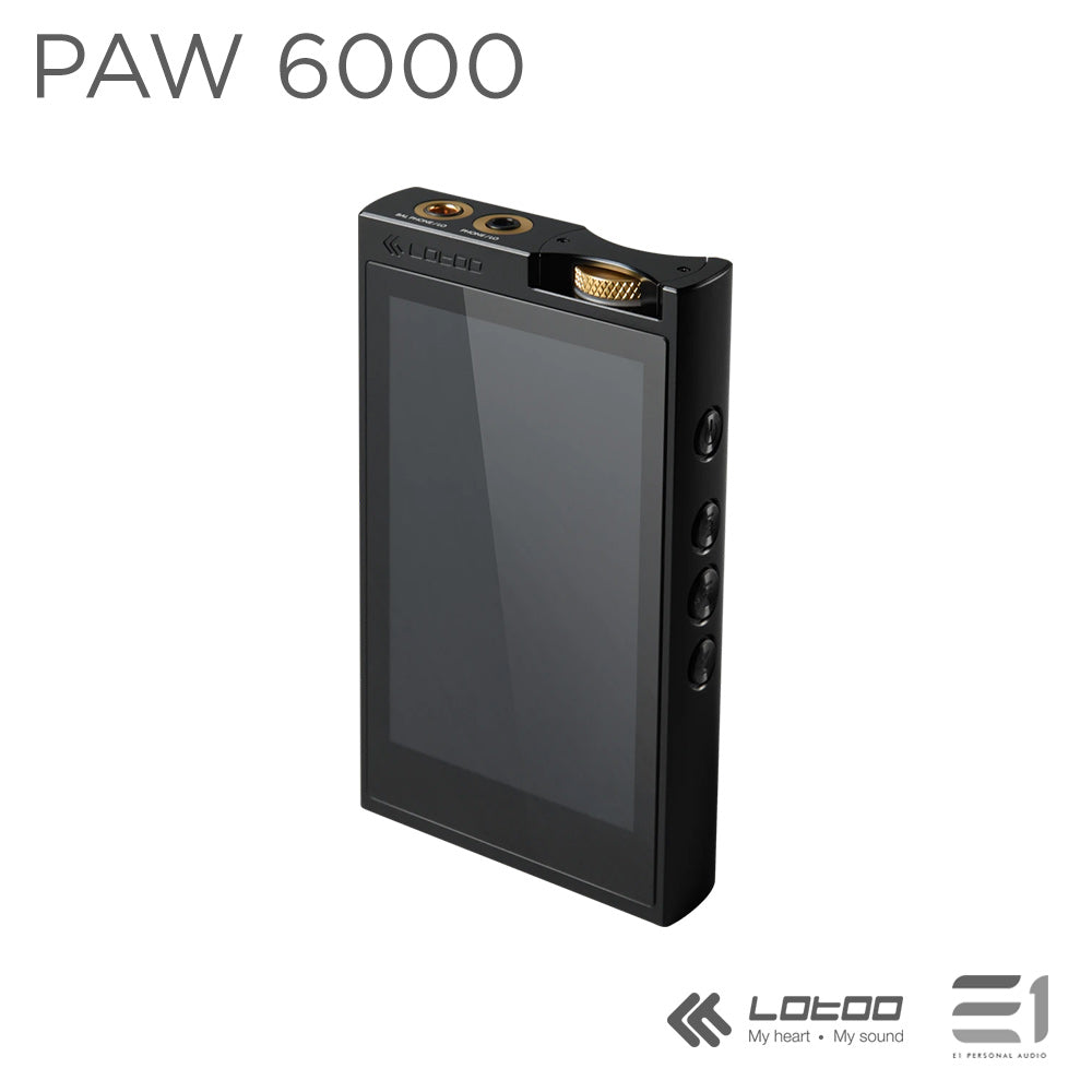 Lotoo, Lotoo PAW 6000 Digital Audio Player - Buy at E1 Personal Audio Singapore