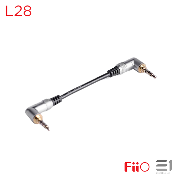 FiiO, FiiO L28 3.5mm to 3.5mm Adapter Cable - Buy at E1 Personal Audio Singapore