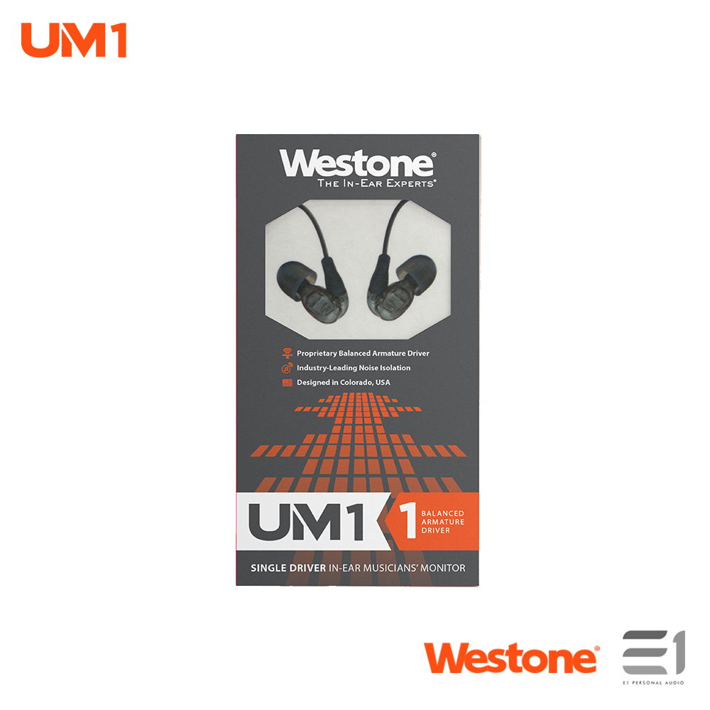 Westone, WESTONE UM 1 SMOKE - Buy at E1 Personal Audio Singapore