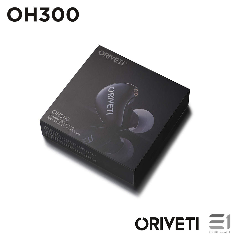 Oriveti, ORIVETI OH300 - Premium 2+1 Hybrid HiFi In-Earphones - Buy at E1 Personal Audio Singapore