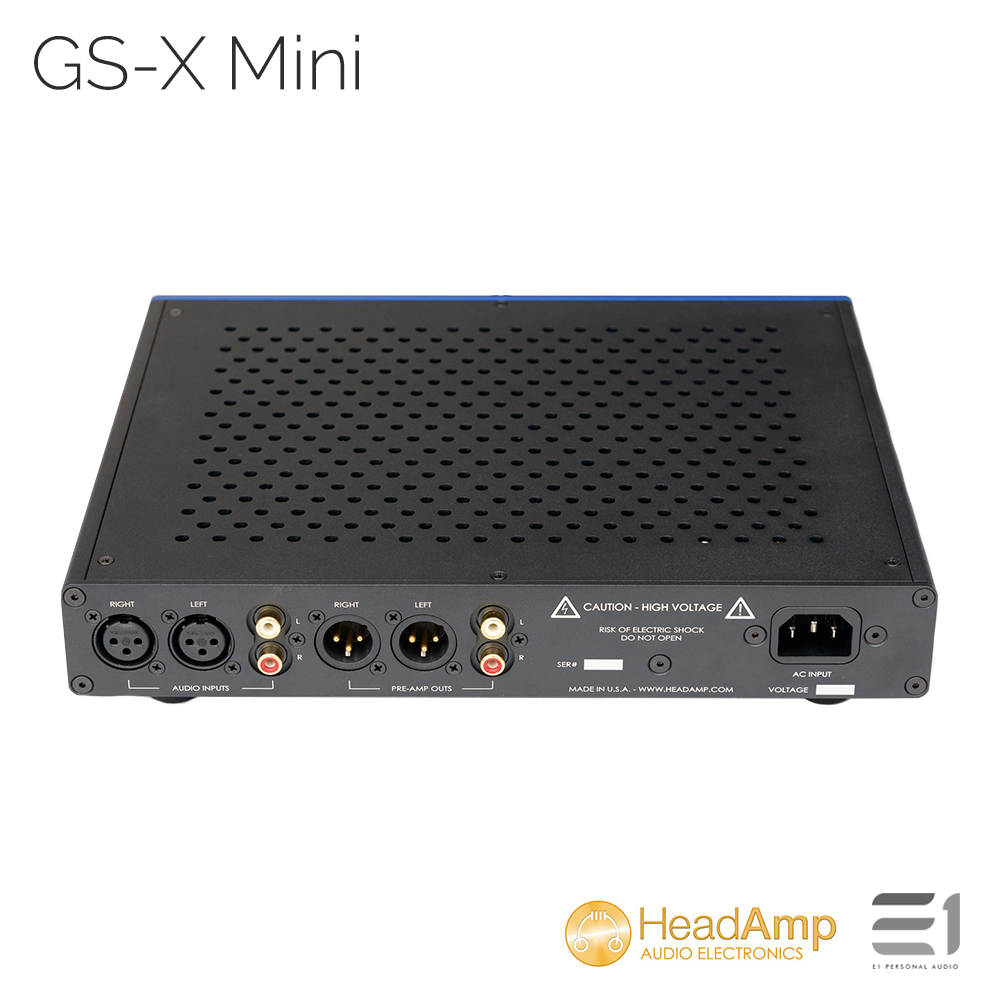 HeadAmp, HeadAmp GS-X mini Balanced Headphone Amplifier/Pre-Amp - Buy at E1 Personal Audio Singapore