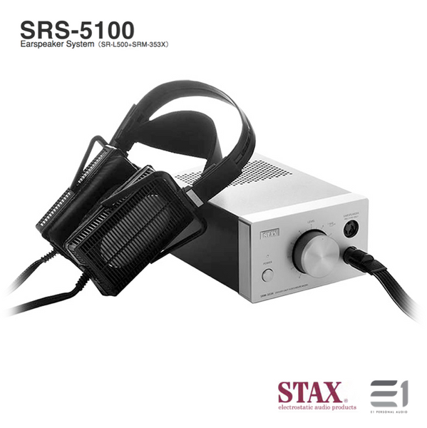 Stax, Stax SRS-5100 Electrostatic Earspeakers System (SR-L500 + SRM-353X) - Buy at E1 Personal Audio Singapore
