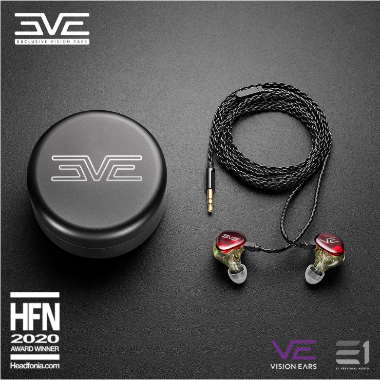 Vision Ears Eve20 Universal-Fit In-ear Monitors (Limited Vision Ears Eve20 Universal-Fit In-ear Monitors (Limited