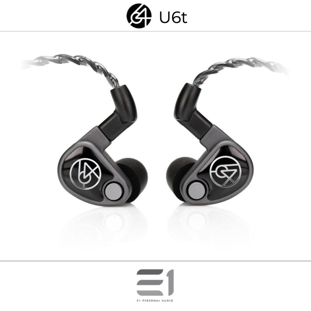 64 Audio U6t Universal-Fit In-ear Monitors– E1 Personal Audio Singapore