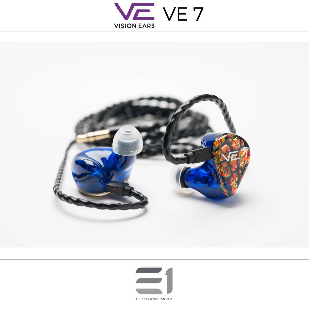 Vision Ears VE7 Custom / Universal-Fit In-Ear Monitors